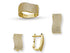 SET Inel + Cercei + Pandantiv AUR14K ST14K443