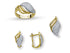 SET Inel + Cercei + Pandantiv AUR14K ST14K445