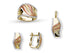 SET Inel + Cercei + Pandantiv AUR14K ST14K455