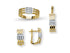 SET Inel + Cercei + Pandantiv AUR14K ST14K4710