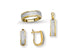 SET Inel + Cercei + Pandantiv AUR14K ST14K4715