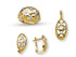 SET Inel + Cercei + Pandantiv AUR14K ST14K473