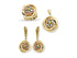 SET Inel + Cercei + Pandantiv AUR14K ST14K484