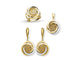 SET Inel + Cercei + Pandantiv AUR14K ST14K481