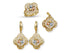 SET Inel + Cercei + Pandantiv AUR14K ST14K483
